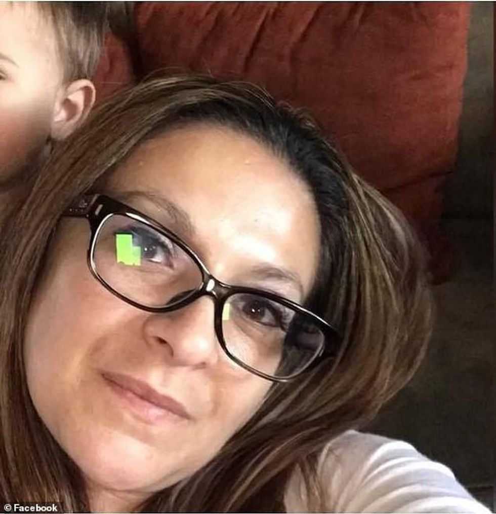 New York nurse Danielle Conti, 43, (above) was arrested Thursday for stealing the credit card of ailing coronavirus patient Anthony Catapano, 70, and using it on April 9, three days before he died, police say