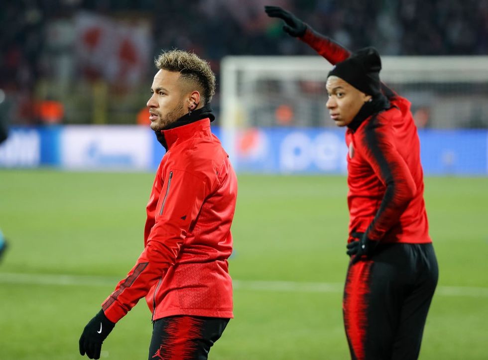 neymar dhe mbappe