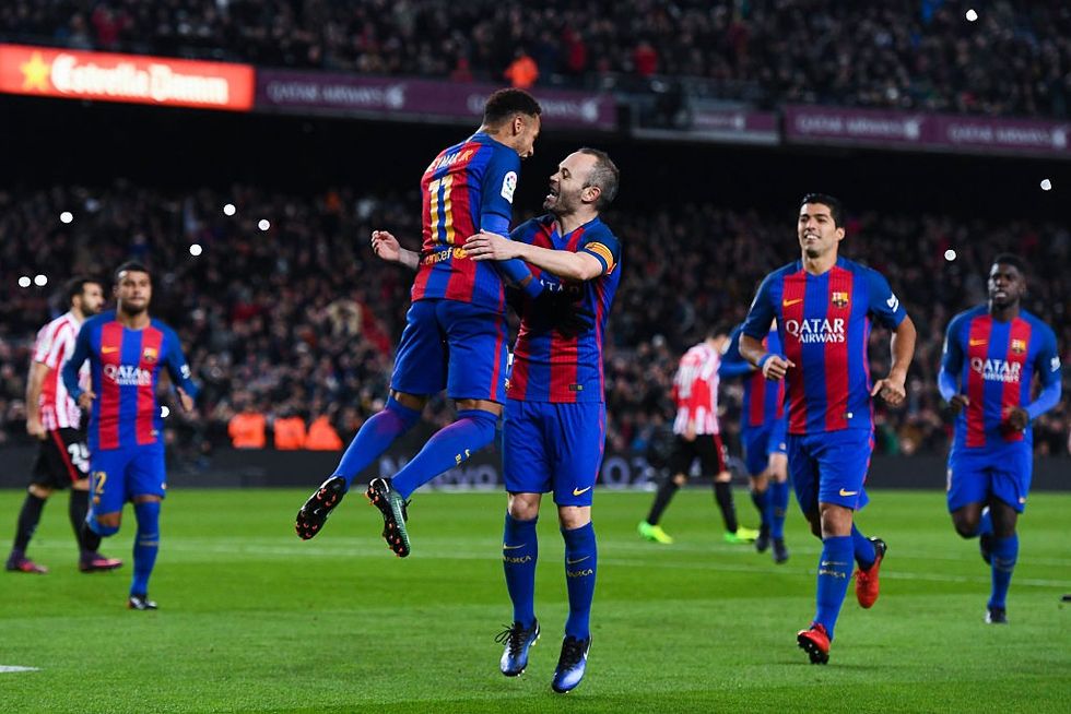 Neymar Iniesta