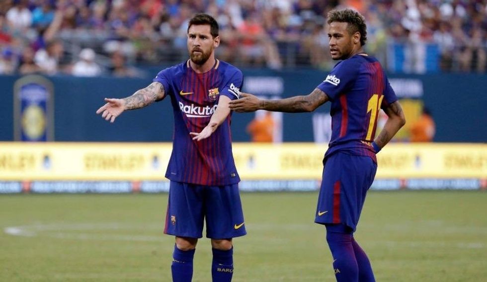 neymar messi
