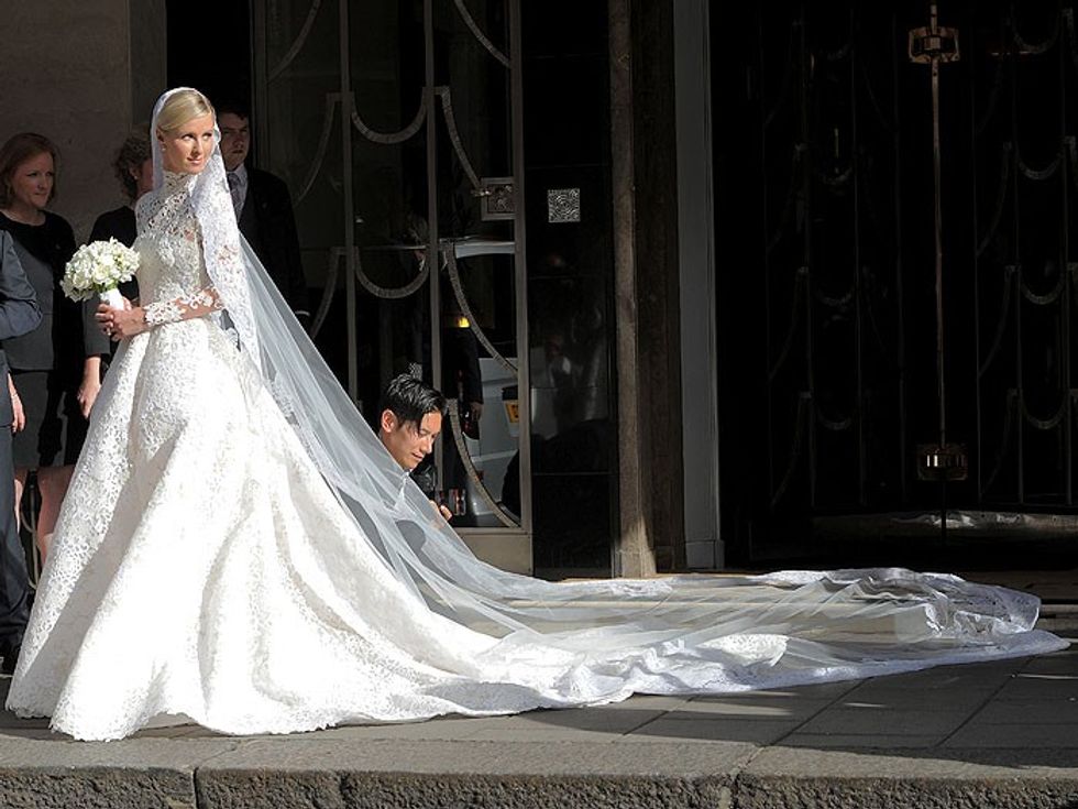Nicky Hilton wedding dress 1