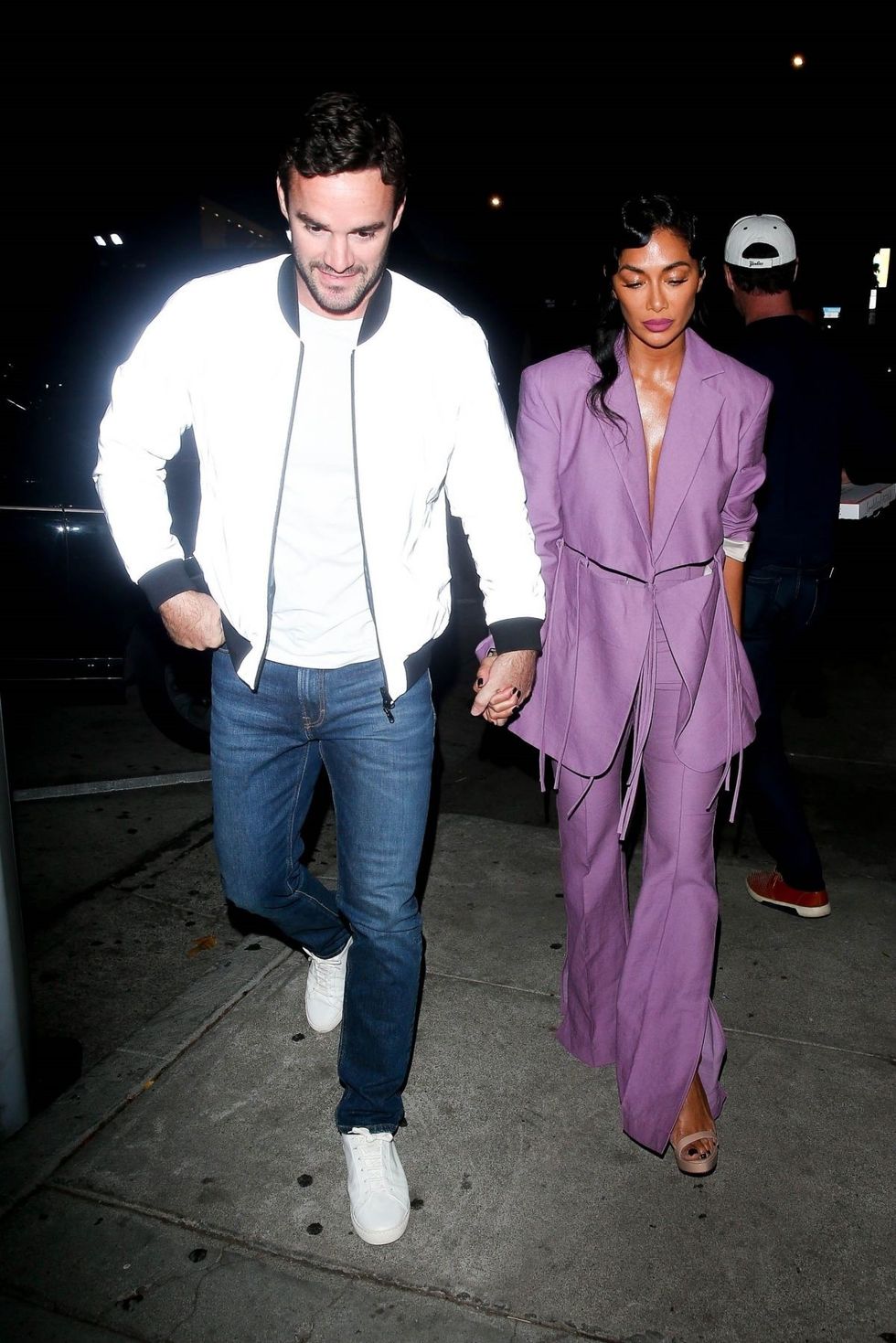 nicole scherzinger and thom evans arrives for dinner at craig s in west hollywood 10 18 2021 4