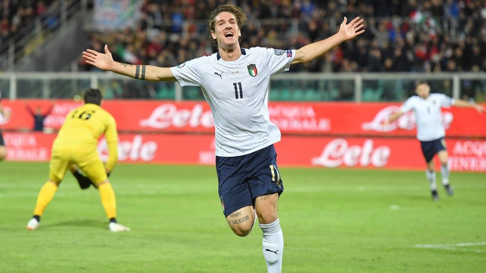 nicolo zaniolo italy armenia