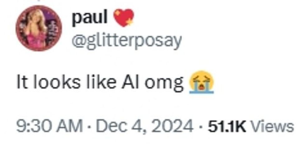 Një fans i shtoi temës