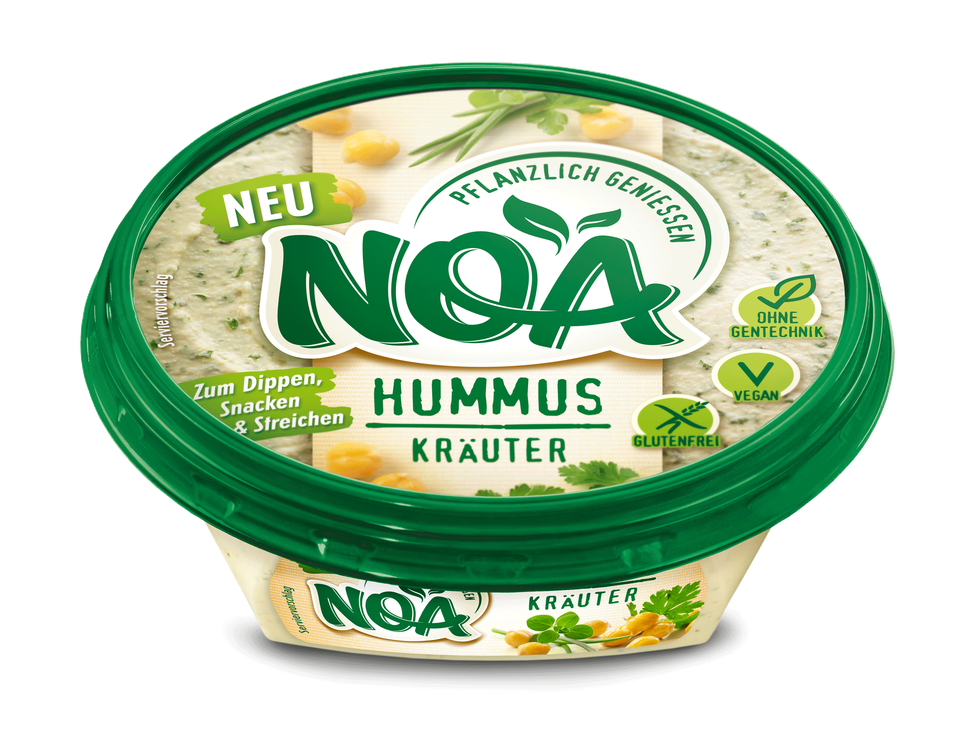 Noa Hummus Kra¦êuter leichte aufsicht