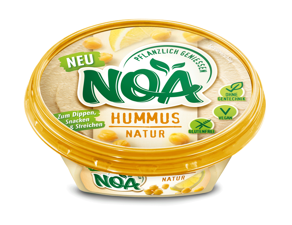 Noa Hummus Natur leichte aufsicht