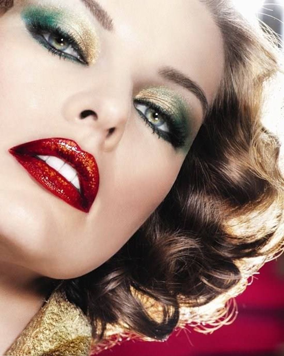 novogodishnji makeup 2