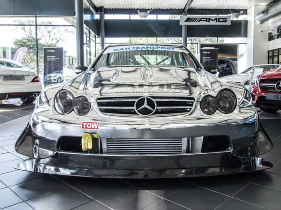 Nuk mund ta blinte Mercesed Benz DTM andaj e punoi vet foto 6