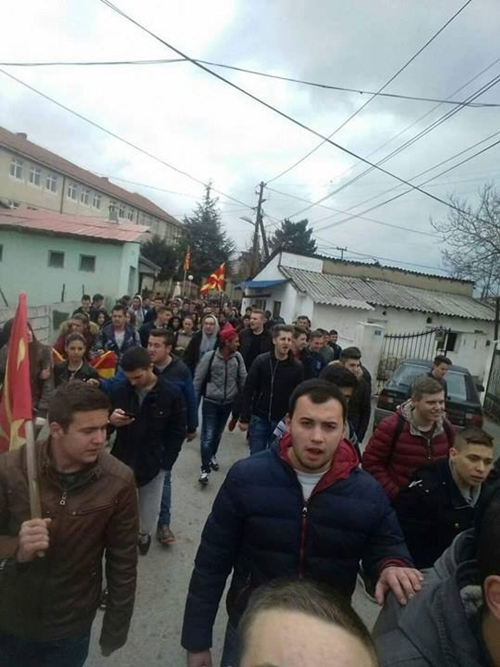 Nxenesit ne Prilep ne proteste kunder dygjuhesise 2