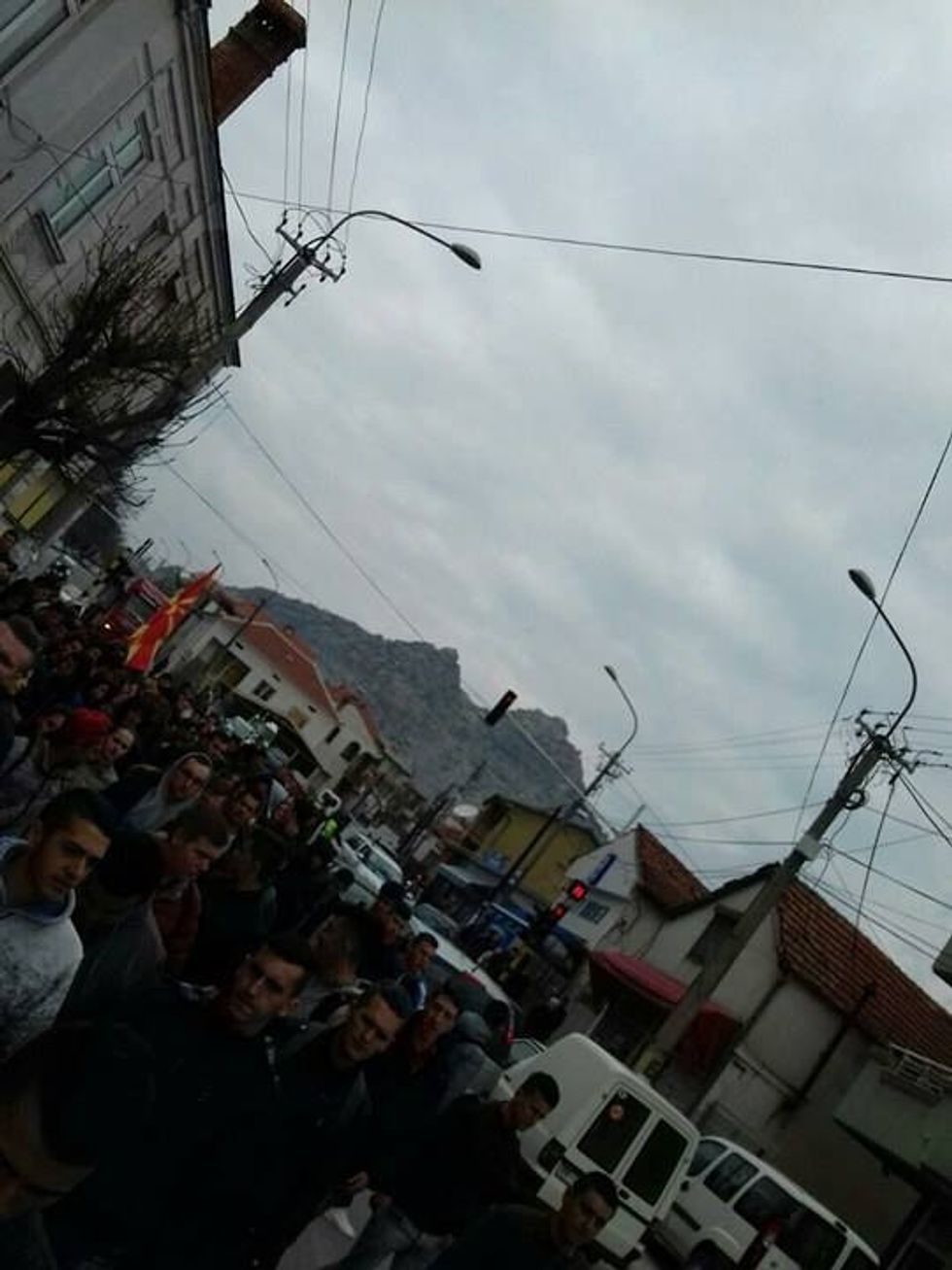 Nxenesit ne Prilep ne proteste kunder dygjuhesise 3