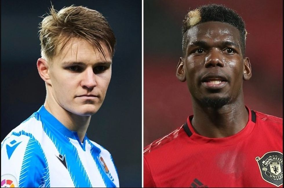 odegaard pogba