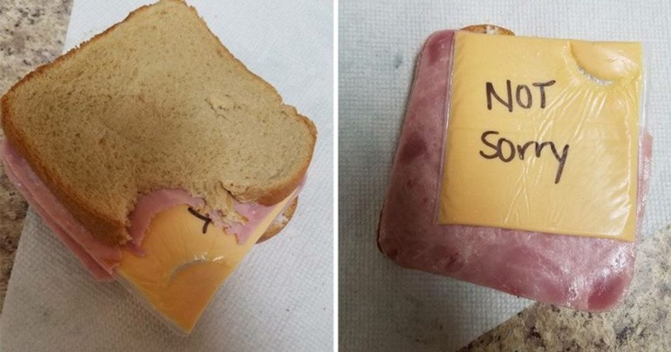 Ofendohet nga burri i haknerret ne menyre shume te zgjuar foto 2