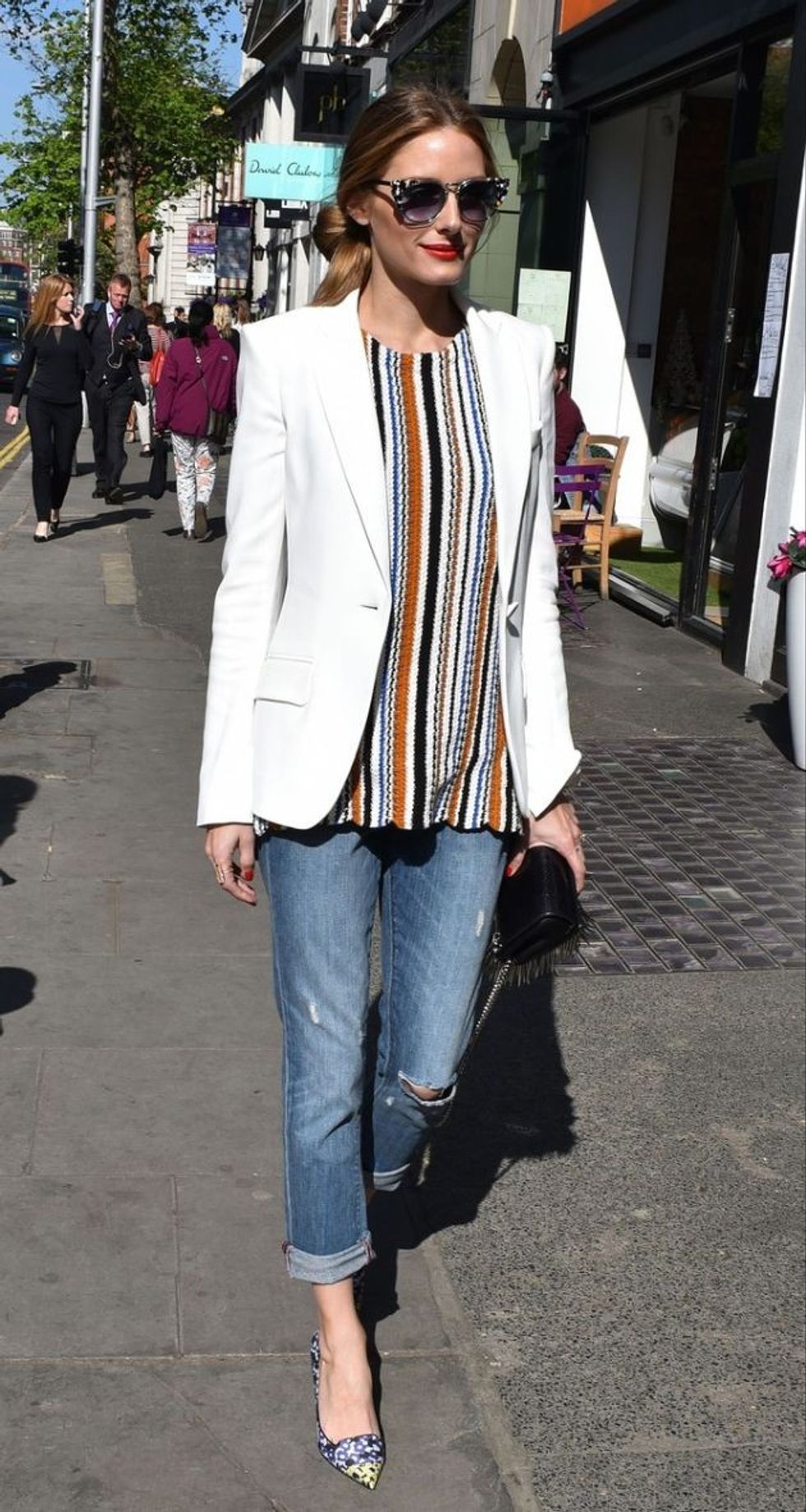 OIC - PHOTOBEATIMAGES.COM - Olivia Palermo attends the Jimmy Choo private tea party celebrating the pre-fall 2015 Capsule Collection in London, England. 21st May 2015. Photo: by Photobeat Images/OIC 07732 500674 - 0203 174 1069, Image: 246101926, License: Rights-managed, Restrictions: Photobeat Images Managed by OIC, Model Release: no, Credit line: Profimedia, Xclusive Pix