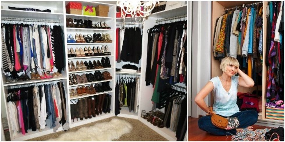 organize that closet for fall and winter styles