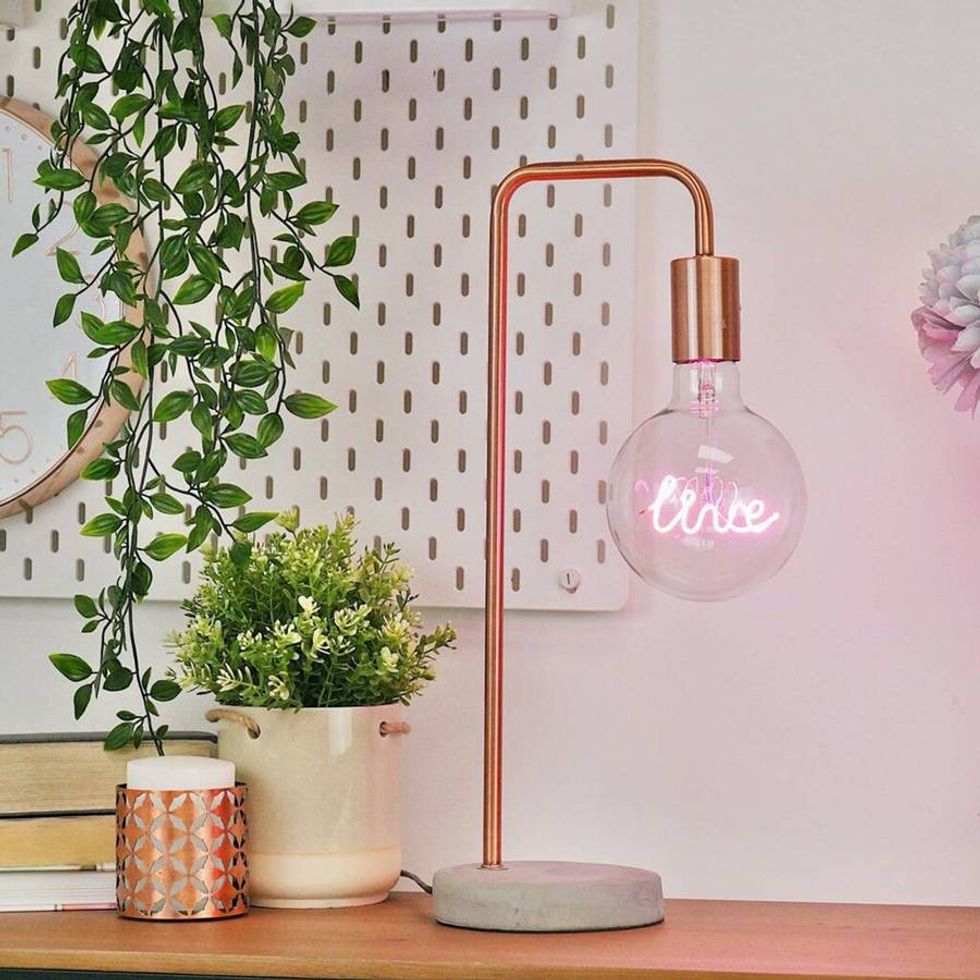 original bright ideas collection led text bulbs sq