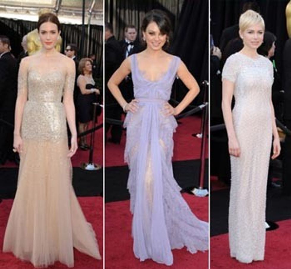 Oscars best dressed 2011