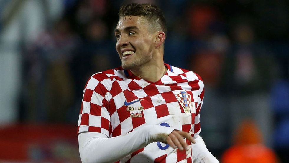 OSIJEK, CROATIA - MARCH 23: Mateo Kovacic of Croatia smiles during the International Friendly match between Croatia and Israel at stadium Gradski Vrt on March 23, 2016 in Osijek, Croatia. (Photo by Srdjan Stevanovic/Getty Images)