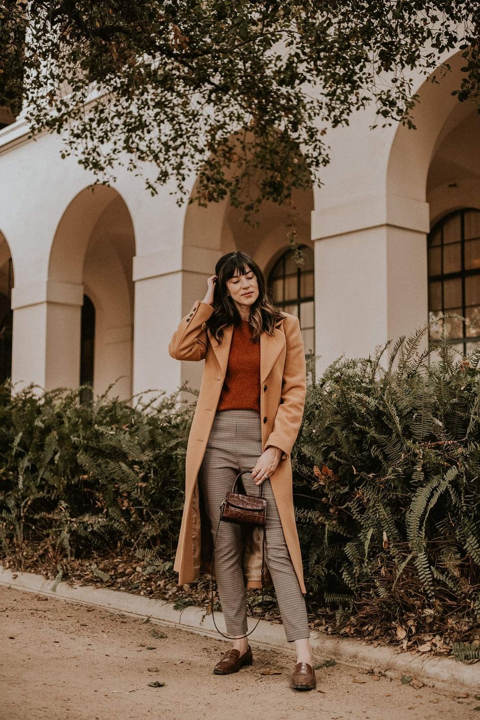 Other Stories Coat Sezane Outfit