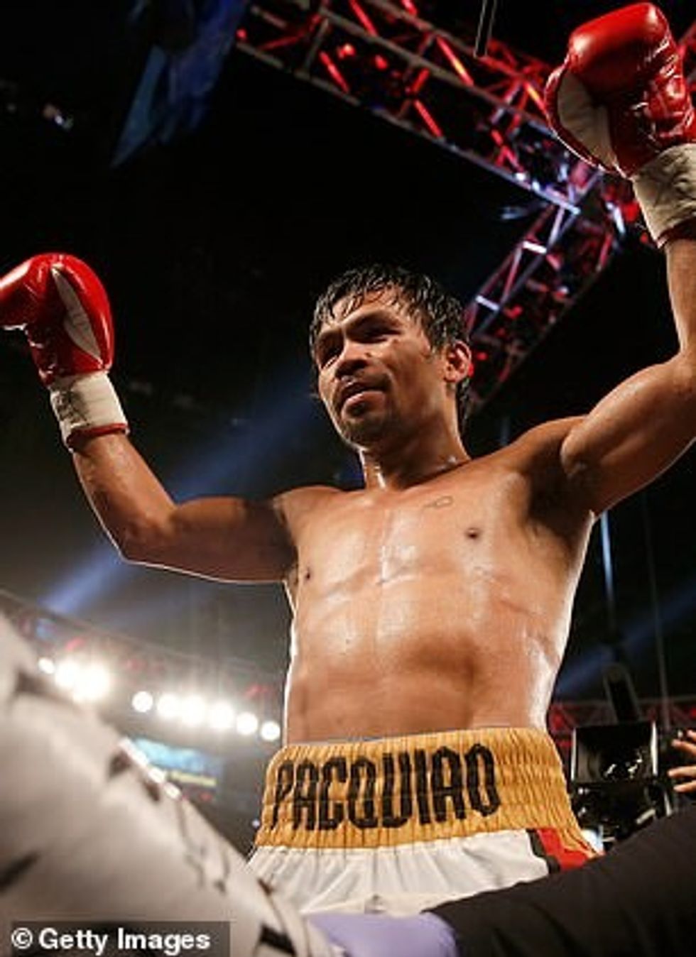 Pacquiao, like McGregor, lost to Floyd Mayweather in the biggest fight of his career