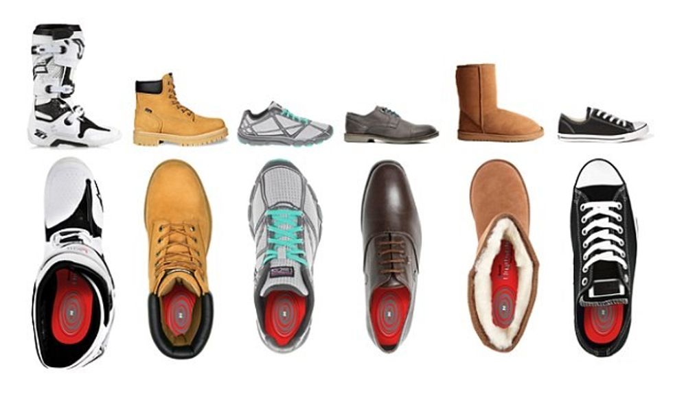 Pajisja e vendosur ne kepuce per te mbajtur kembet nxehte foto 3