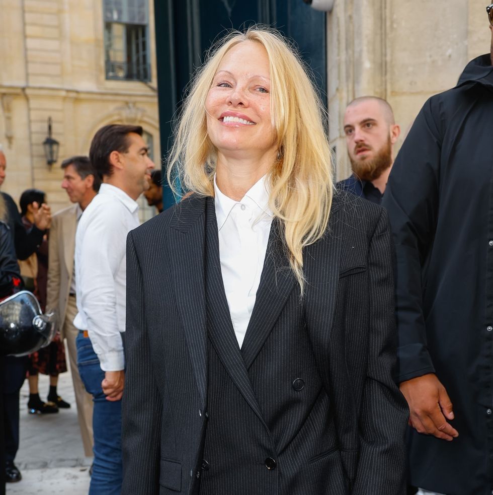 pamela anderson is seen attending