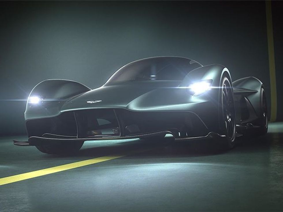 Pamja më e afërt me Aston Martin Valkyrie deri më tani foto