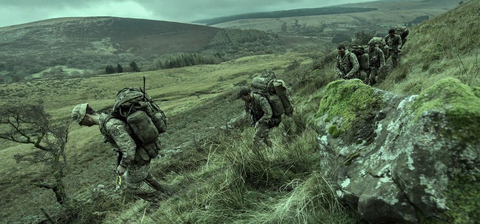 Pamje nga gara nderkombëtare Cambrian patrol 2018