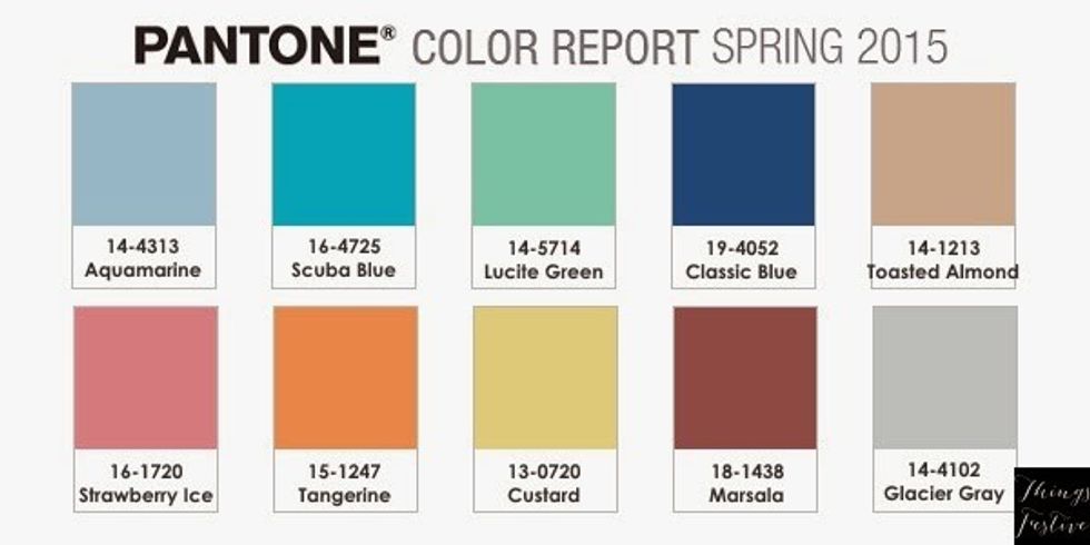 pantone spring 2015