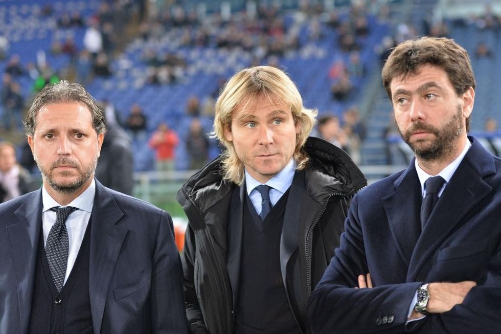 paratici nedved agnelli