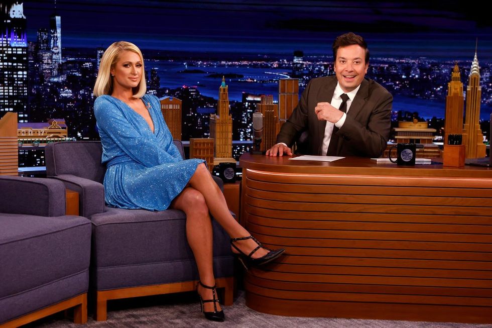 paris hilton jimmy fallon