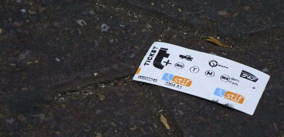 Paris Metro Ticket Creative Commons