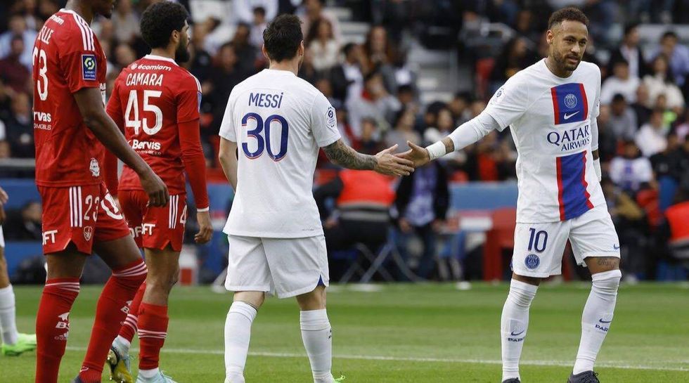 Paris St Germain v Brest Parc des Princes