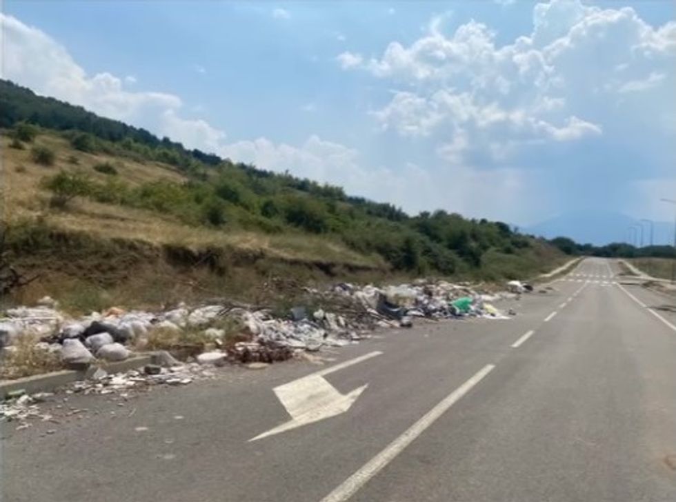 parku i biznesit prizren me mbeturina