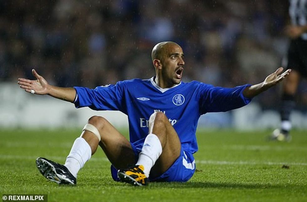 Pasi kishte luftuar në Manchester United, Juan Sebastian Veron nuk ishte më mirë në Chelsea