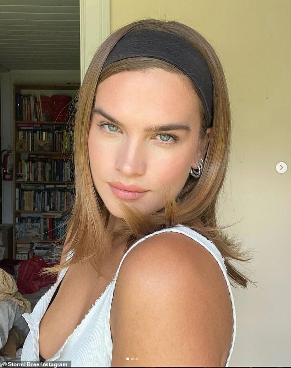 Pasi u nda nga Sophie, Joe u takua me modelen Stormi Bree për pesë muaj; parë më 4 korrik