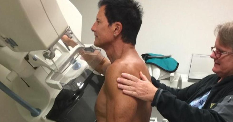 paul dombroski nfl mens breast cancer