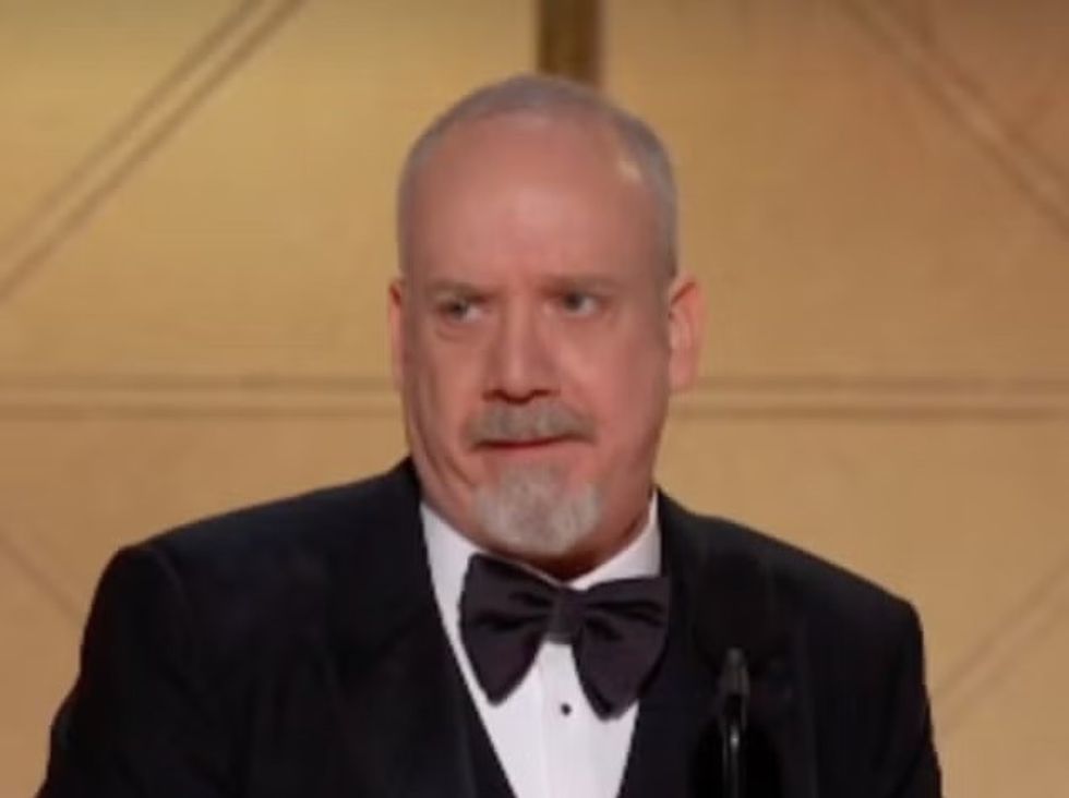 Paul Giamatti wins Golden Globe