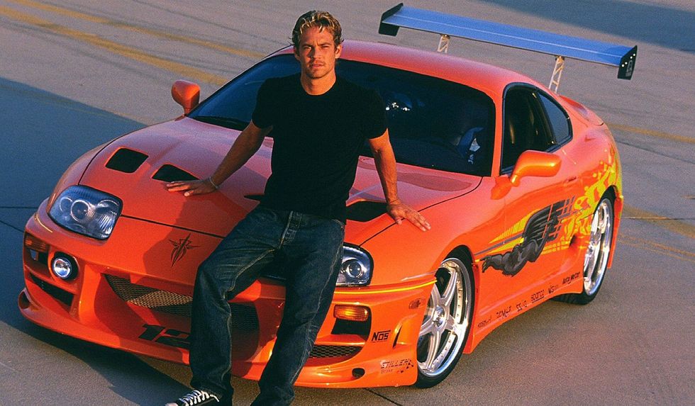 Paul Walkers Toyota Supra via Twitter