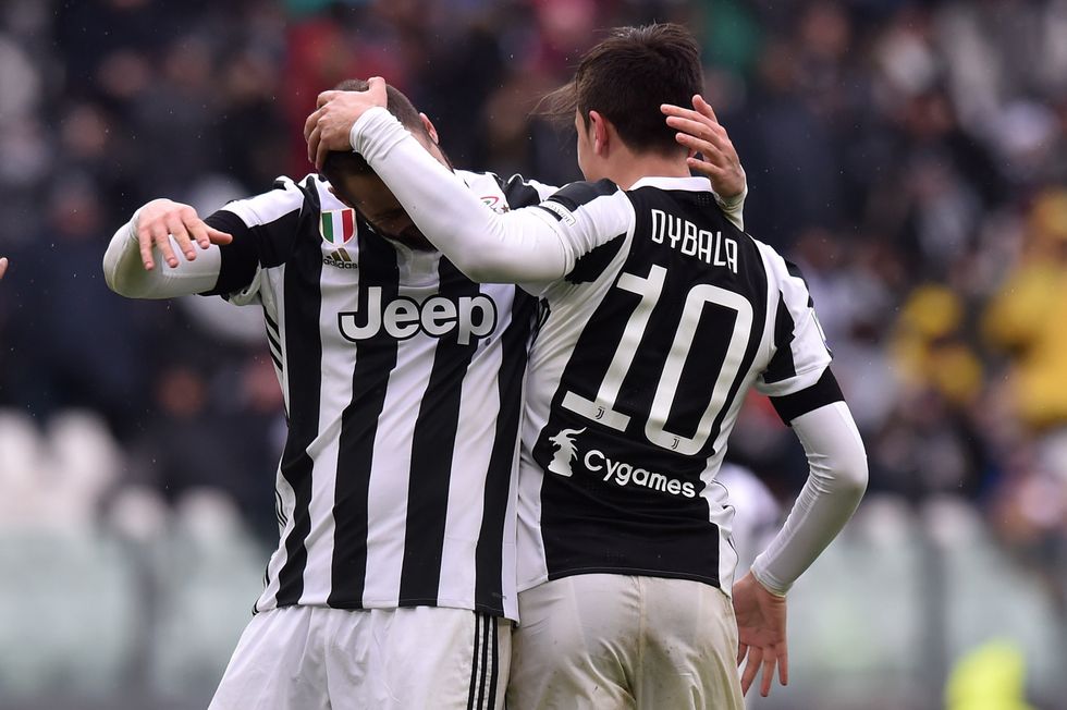 Paulo Dyabala Gonzalo Higuain