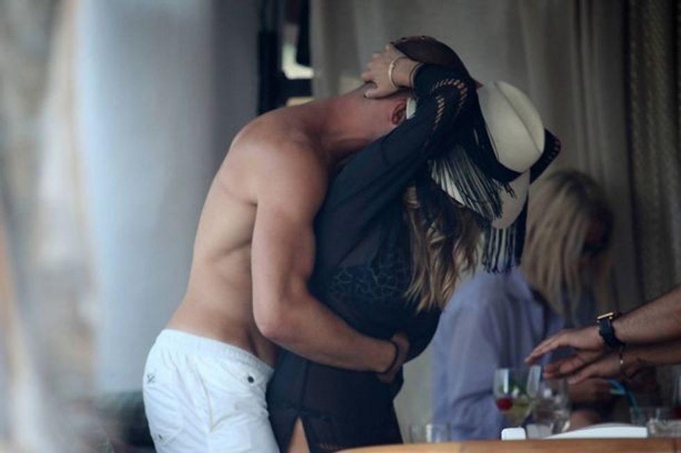 PAY Nicole Scherzinger and Swiss footballer Pajtim Kasami