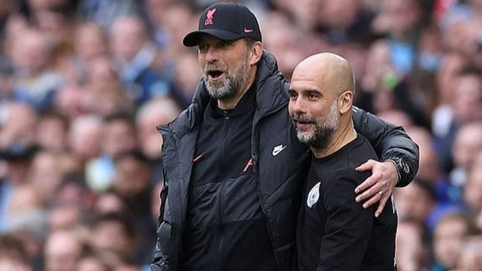 Pep Guardiola and Jurgen Klopp compress37