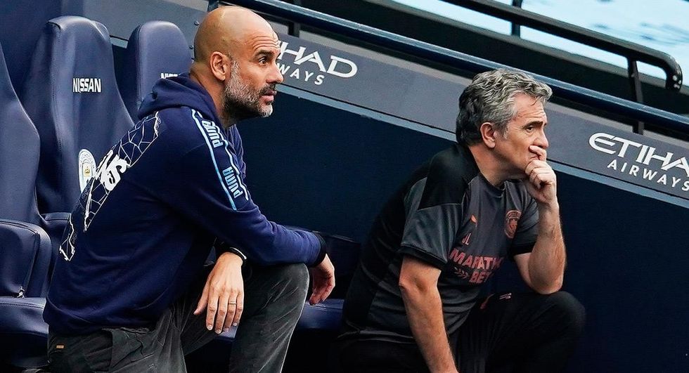 pep guardiola juan manuel lillo arsenal vs manchester city fa cup 844885