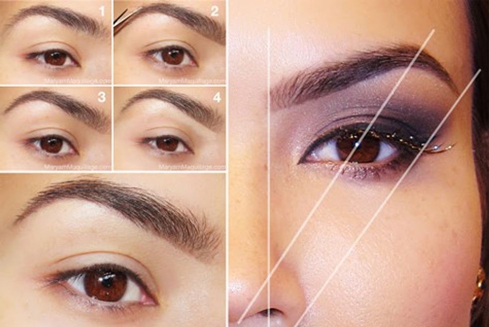 perfect eyebrows how to tutorial
