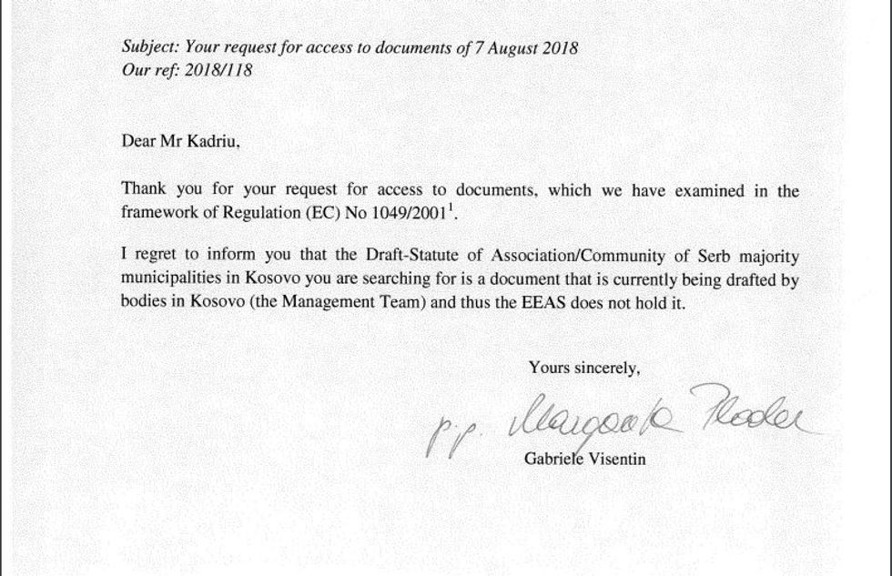 pergjigja be statuti asociacioni