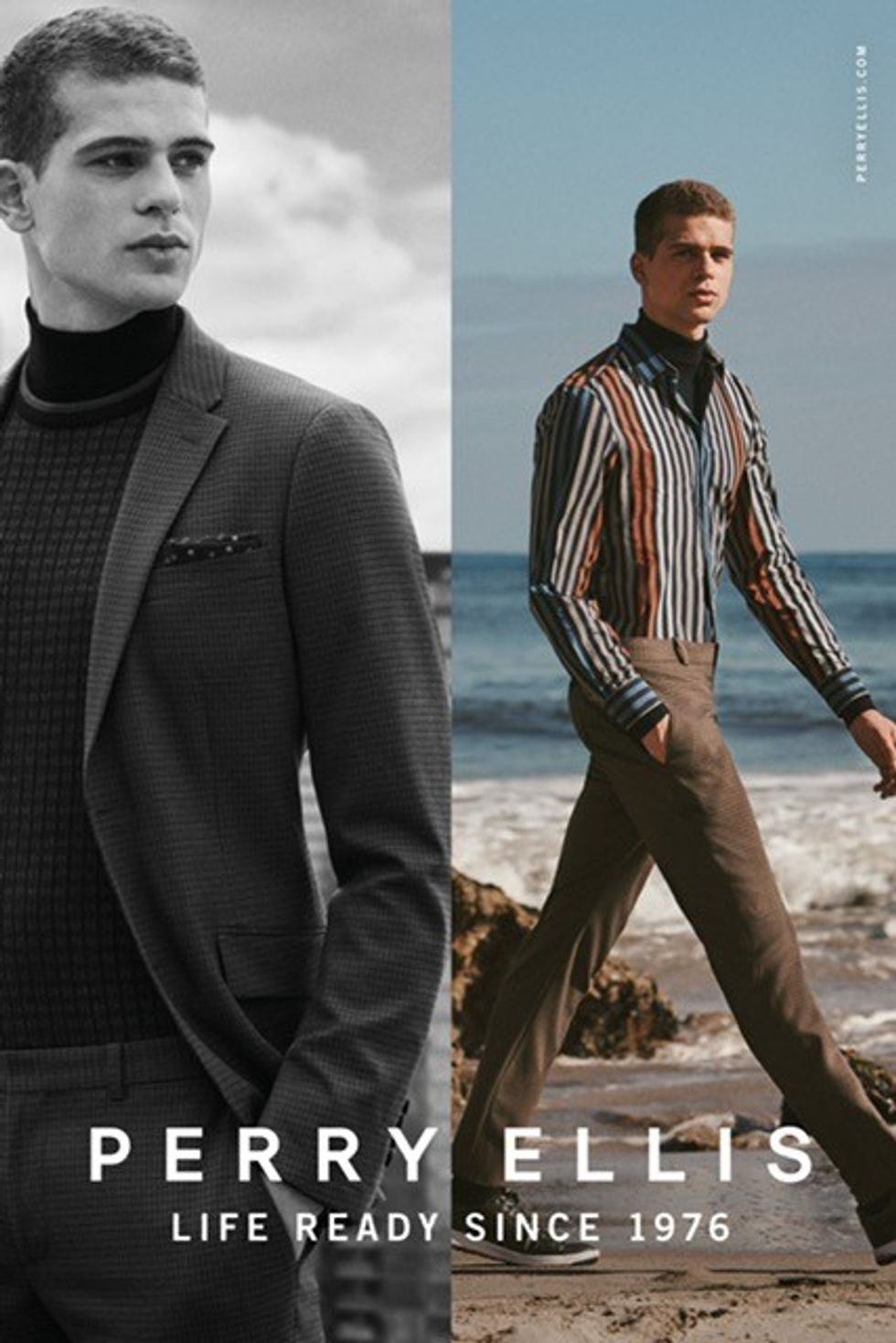 PERRY ELLIS FRONT PICTURE CAMPAIGN