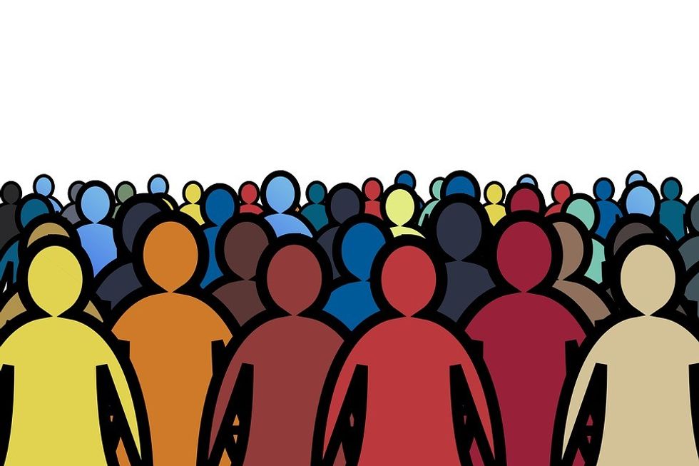 Personal Crowd Silhouettes Human Group Of People 2045498