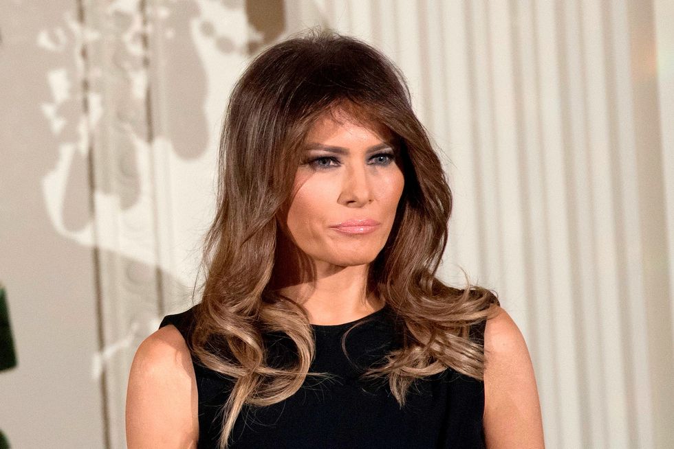 personal space melania trump