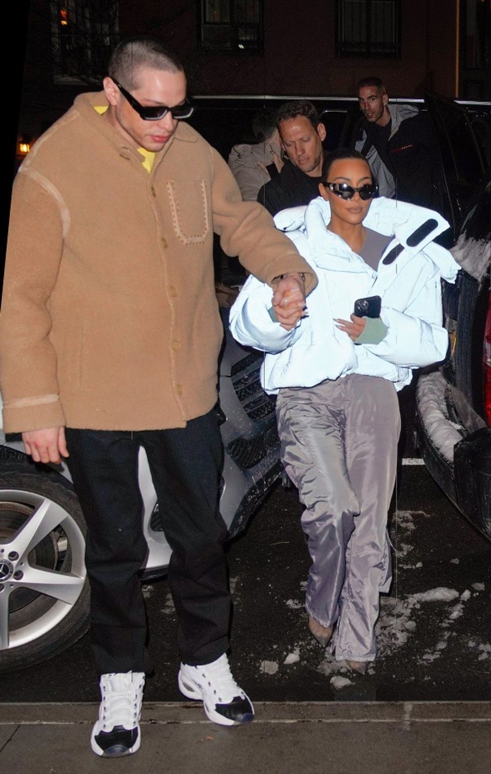 pete davidson kim kardashian first kiss972