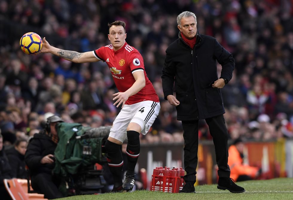 Phil Jones Jose Mourinho