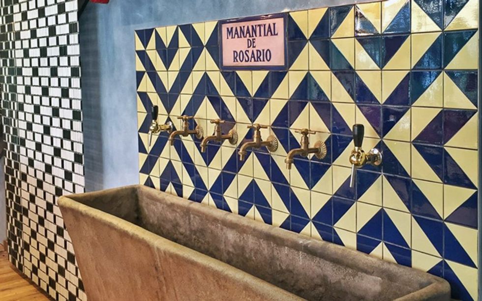 Pic shows: Restaurant Bellavista del Jardín del Norte The Messi family restaurant - featuring the best player in the world’s favourite dish - has just opened its doors. Argentine football icon Lionel Messi, 29, and his two brothers Rodrigo and Marisol have unveiled the ‘El Bellavista del Jardin del Norte’ in the Spanish city of Barcelona. For just 10.50 EUR (8.77 GBP), customers can taste Leo’s treasured Milanesa napolitiana a caballo - breaded veal accompanied by cheese and tomato sauce, a dish with strong influences from Italian cuisine. The locale is owned by the footballer’s brother Rodrigo and can be found at number 86 on Enric Granados Street close to the centre of the Spanish city. It has a 1,000-square-metre (10,764-square-foot) garden and is the result of a collaboration between the Messis and the Iglesias brothers – well known restaurateurs in the area. According to local reports, the restaurant is an homage to life in Rosario – where Leo Messi grew up and first started playing football before going to train at Barcelona at the age of 13. The eatery aims to become an important space in the neighbourhood and will serve breakfast, lunch and dinner, with several snacks, and a variety of alcohol including vermouths on the menu. (ends)